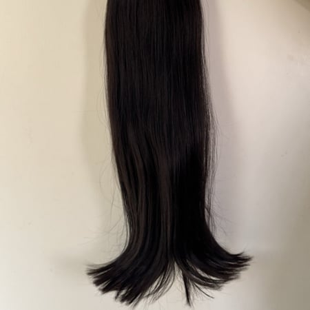 كلبسات قطعة واحدة طبيعي 100% كثافة 200g اسود باهت 22”