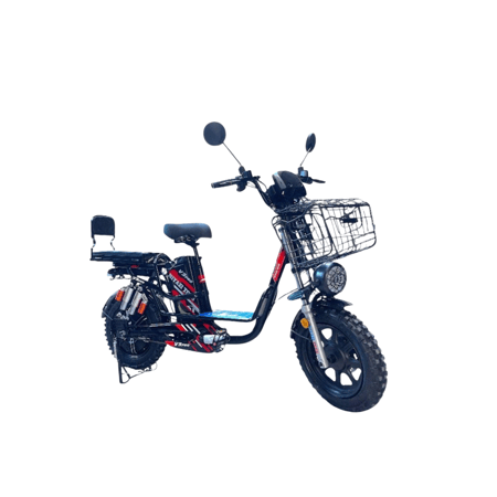 دراجة كهربائية قوية جدا 60 فولت وهوائية قوية وحديثة