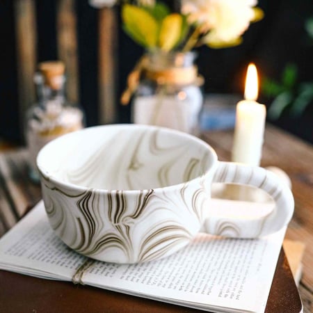 كوب لاتيه كوفي سيراميك قهوة مختصة القهوة متجر اكواب هدايا عيد ميلاد