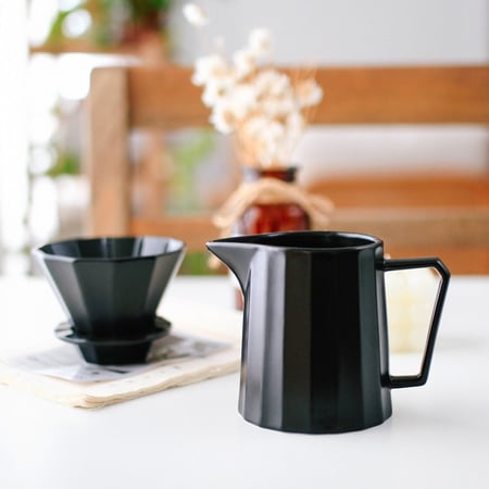 طقم وعاء تقطير القهوة V60