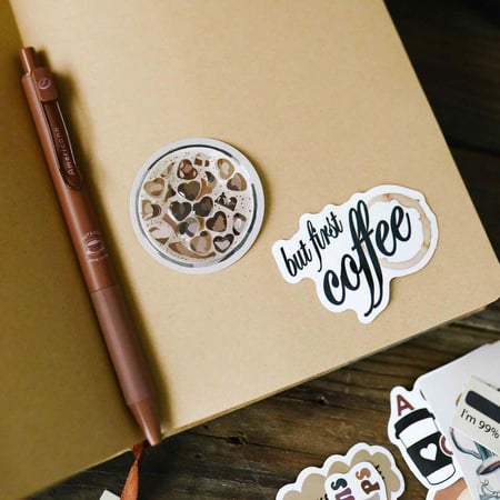 ستيكرات لعشاق القهوة