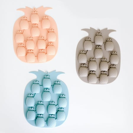 قالب ثلج سيليكون شكل أناناس مكعبات ثلج قوالب شوكولاتة خبز سيليكون متجر