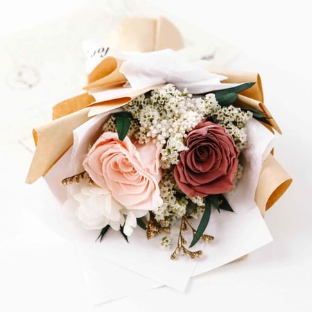 باقة ورد طبيعي Mauve