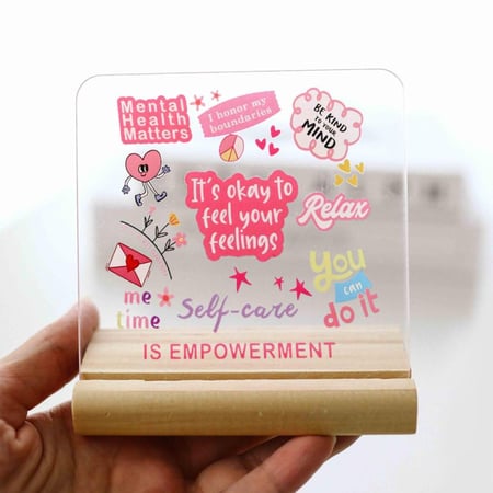 لوحة مكتبية Mental Health Sign