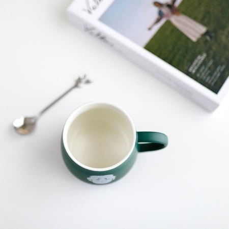 كوب قهوة سيراميك كول ايموجي أكواب جديدة هدايا عيد ميلاد هدية الرياض