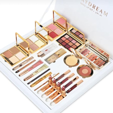بوكس مكياج ماي دريم الابيض جديد 24قطعة طقم مكياج متكامل بجميع أدوات التجميل لإطلالة مثالية