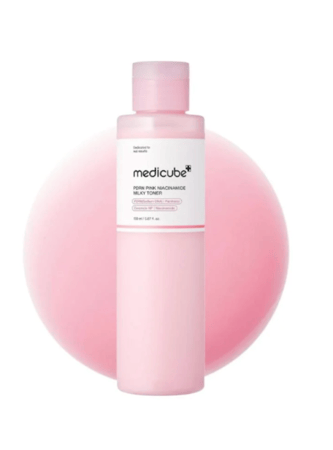 تونر الحليب الوردي بالنياسيناميد لتفتيح وترطيب البشرة من ميديكيوب - 150 مل
