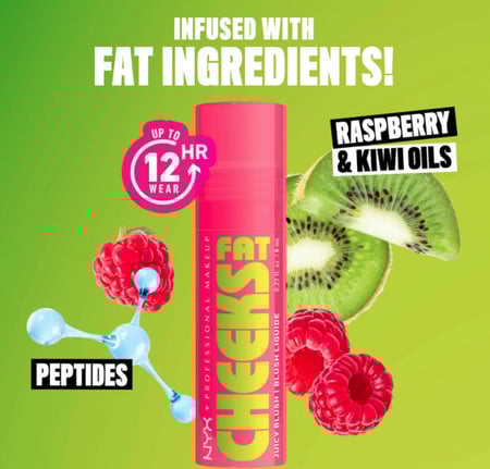 بلاشر أحمر خدود سائل فات شيكس من نيكس – 03 جيوافا جش