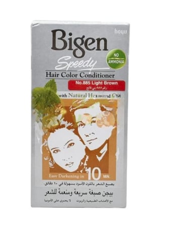 بلسم سريع ملون للشعر 885 بني فاتح من بيجن