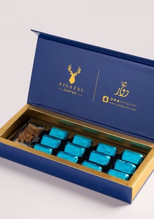 بخور بيور المشاعل الازرق بالمسك مع عود من متجر عا ج الغزال