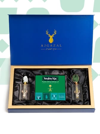 علبه هدايا مسك اليوم الوطني