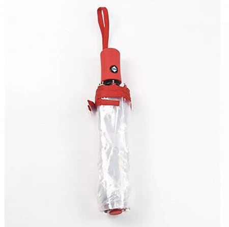 مظلة للكبار شفافة قابلة للطي فتح آلي