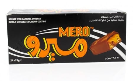 ميرو نوجا بالكراميل (كرتون 24 حبة)