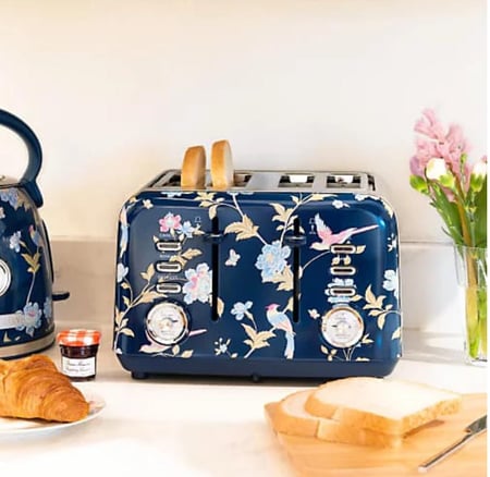 توستر عصافير كحلي كبير