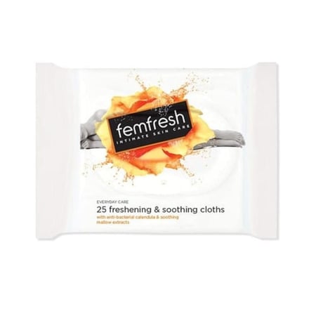فيم فريش مناديل تنظيف المنطقة للنساء 25 قطعة من femfresh