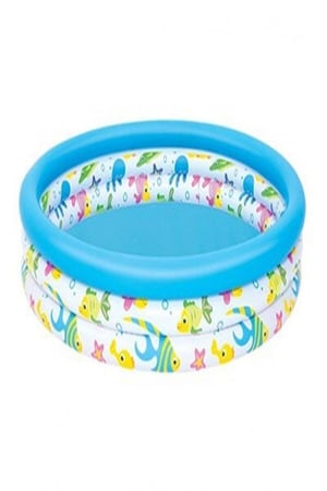 حوض سباحة قابل للنفخ بثلاث حلقات من bestway - أصلي