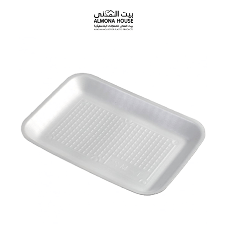 صحون فلين ابيض  - بيت المني للمنتجات البلاستيكية