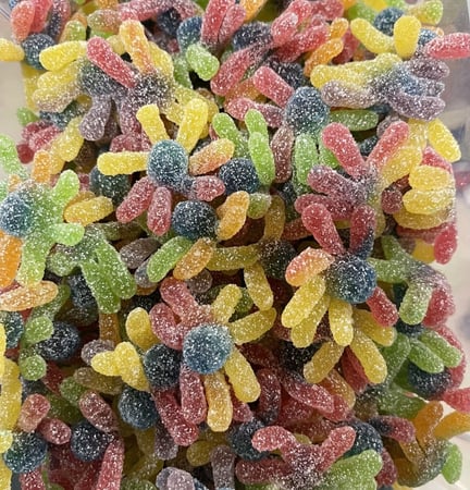 حلوى جيلي ملونة على شكل أخطبوط من إسبانيا