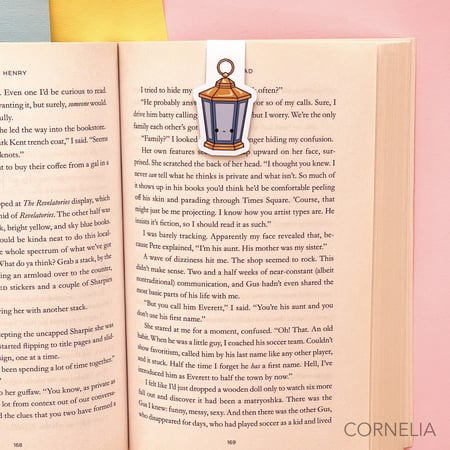 فاصل كتب مغناطيسي تصميم لطيف الفانوس -كيوت  Kawaii Ramadan lantern