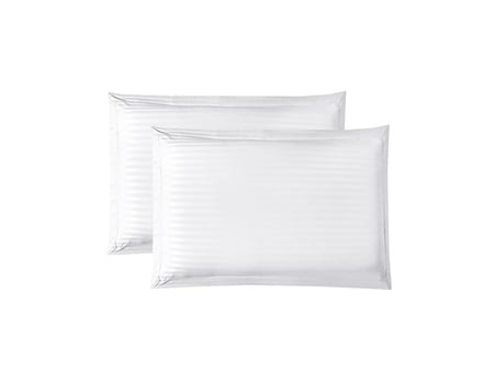 مفرش  نيلسون فندقي مزدوج 7 قطع - أبيض