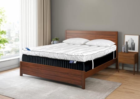 لباد قطن ملكي 15 سم 140×200 - مفرد ونص