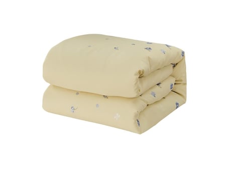 مفرش نايا صيفي مزدوج مطرز 6 قطع