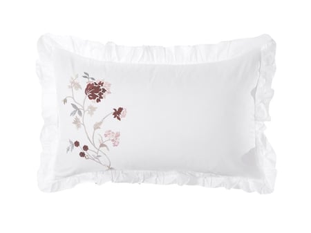 مفرش سولين صيفي مزدوج من خامة القطن المطرز 9 قطع