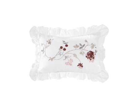 مفرش سولين صيفي مزدوج من خامة القطن المطرز 9 قطع