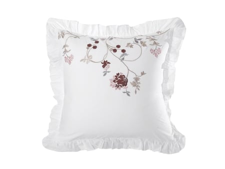 مفرش سولين صيفي مزدوج من خامة القطن المطرز 9 قطع