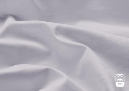 طقم شرشف فيونا مزدوج من خامة القطن - 3 قطع  (300غرزة)