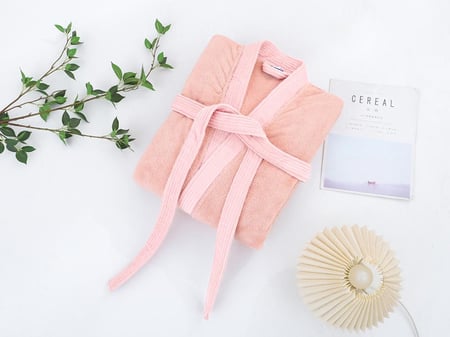 روب استحمام فليفت وردي - XXL