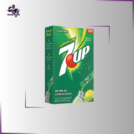 مشروب 7أب-ليمون والليمون الأخضر