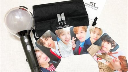 Light stick BTS V4 الأصلي يعمل ع البلوتوث