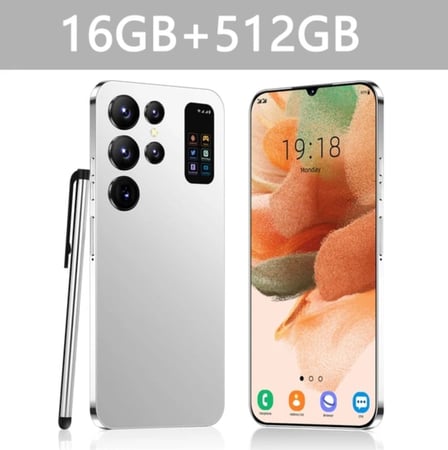 هاتف S24 Ultra 5G لون أبيض رام 16 تخزين 1T بطارية 7000ملي امبير - مجدد