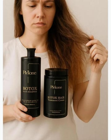 جموعة كولاجين الشعر من بليوني علاج فرط البروتين الخفيف