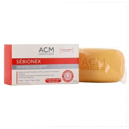 صابونة غسول للبشرة الدهنية سبيونكس من ايه سي ام 100 جم