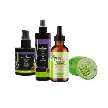 روتين العناية بالشعر