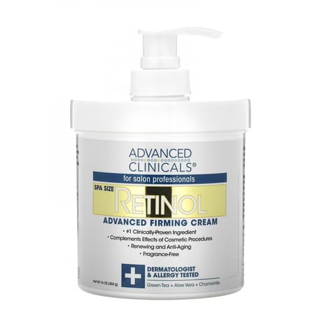 ريتينول كريم متطور لشد البشرة من ادفانسد كلينيكالز  -454 جم
