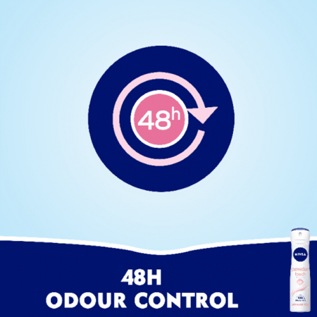 بخاخ مزيل العرق باودر تتش للنساء من نيفيا - 150 مل