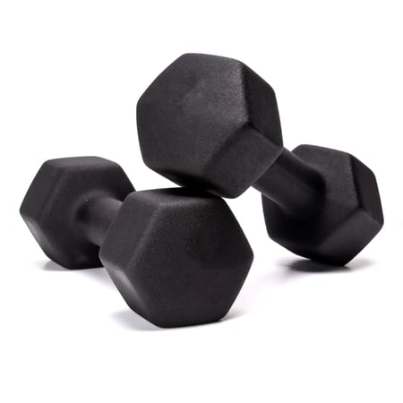 الدمبل المطلي بالفينيل للتمارين واللياقة البدنية