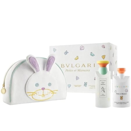 بولغاري مجموعة هدايا بيتيت ات مامان - 3 قطع للاطفال-متجر فانيلا