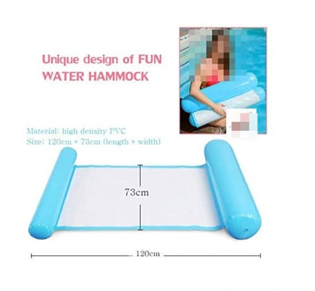 سرير مائي للمسابح والبحر يتحمل وزن حتى 150كجم