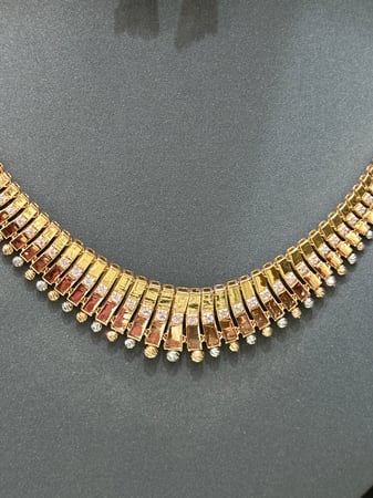 طقم لازوردي 21k