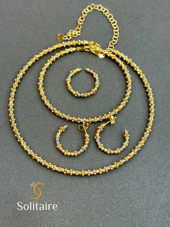 طقم ايطالي مكس 18k