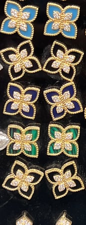 حلق ايطالي 18k