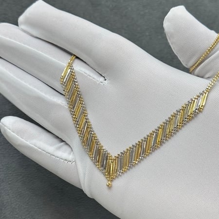 مخنق ايطالي 18k