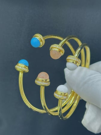 اساور ايطالية 18k