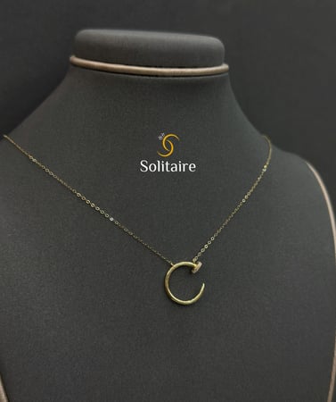 عقد ايطالي 18k