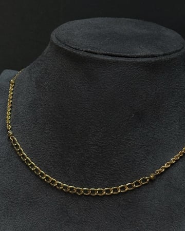 عقد جنزير روبتشين 18k