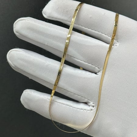 سلسال فلات 18k